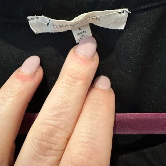 Casual black top - Picture 3 of 4